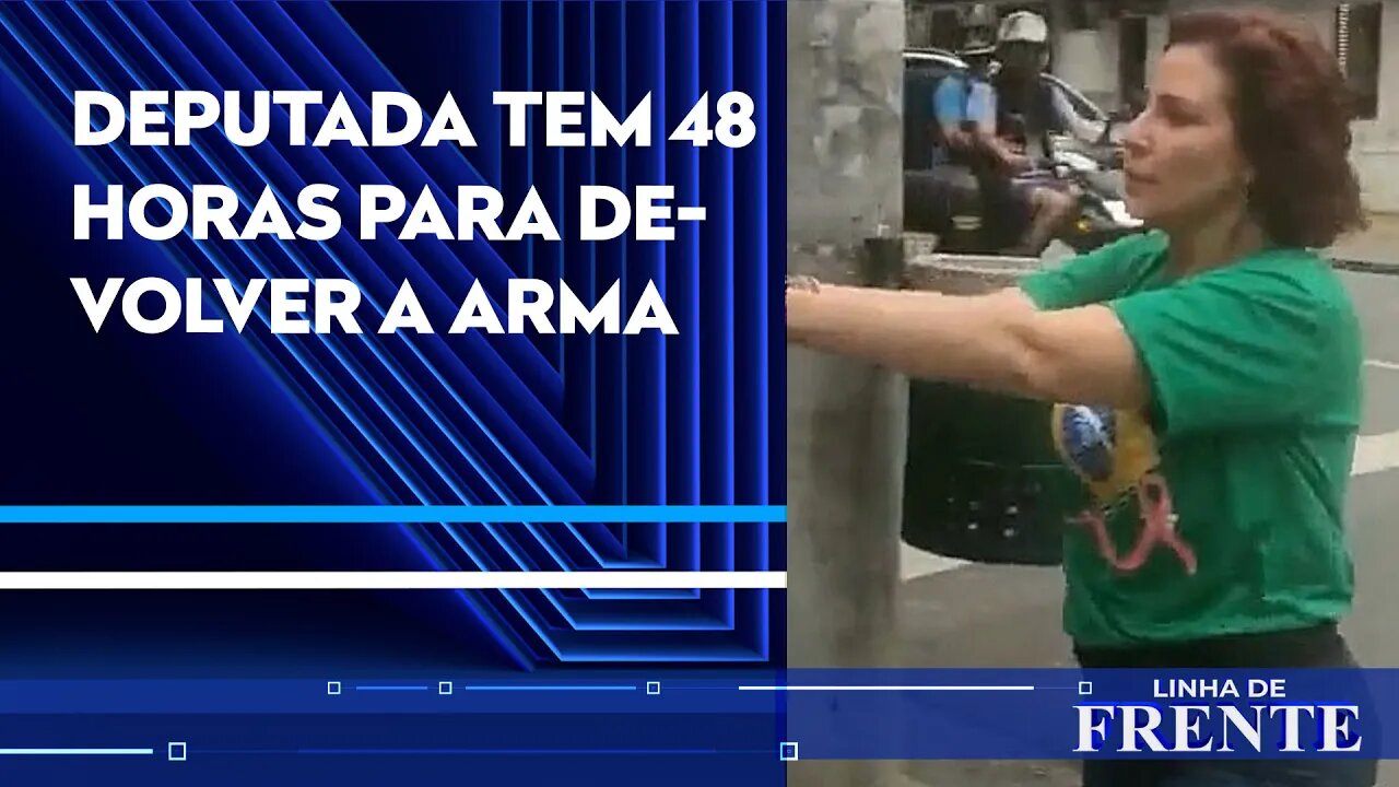 STF suspende porte de arma de Carla Zambelli | LINHA DE FRENTE