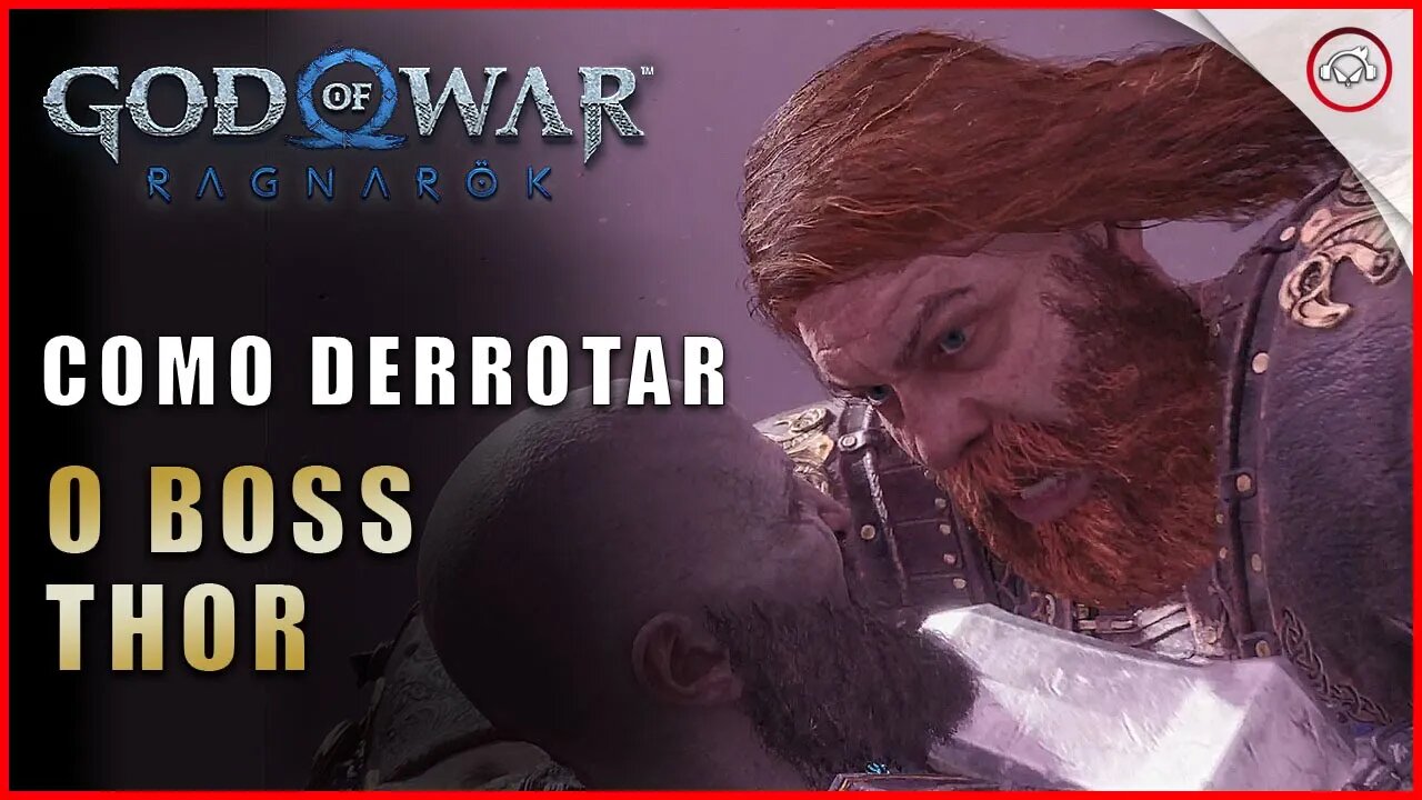 God of war Ragnarok, Como derrotar o Boss Thor | Super dica