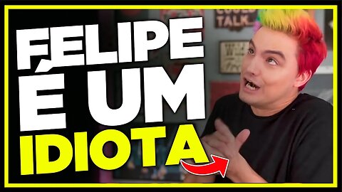 REACT: DECLARAÇÃO GROTESTA DO FELIPE NETO! | Cortes do @MBLiveTV