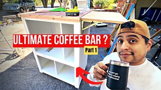 Built The Ultimate Mobile Coffee Bar and Gave it Away!! | Mini-Series Part1