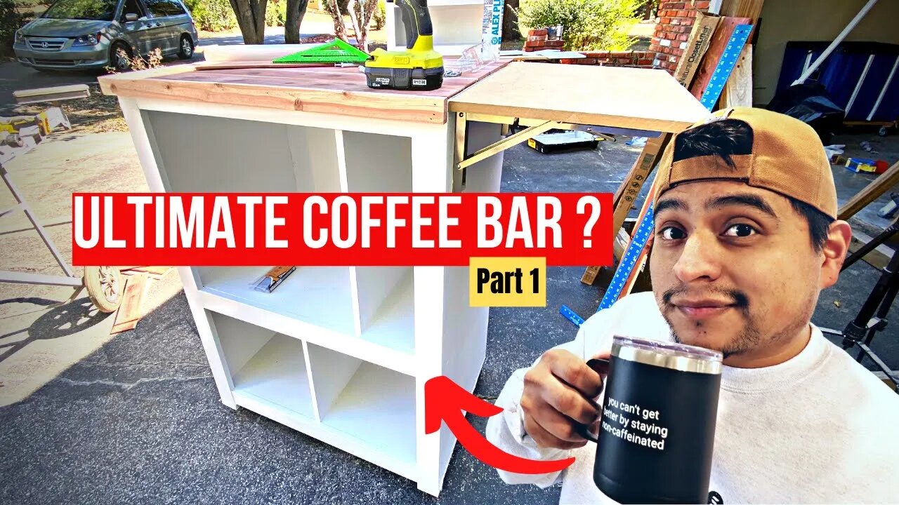 Built The Ultimate Mobile Coffee Bar and Gave it Away!! | Mini-Series Part1