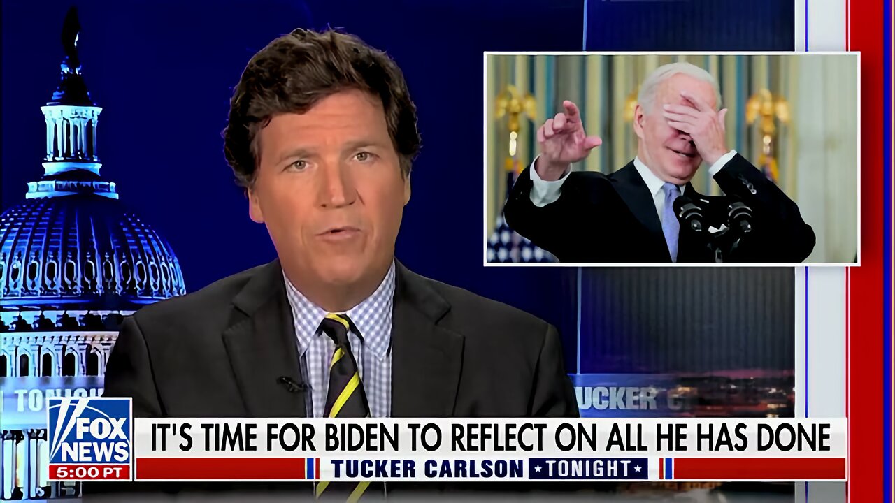 Tucker: Blame Joe Biden for Daughter's Sexual Compulsions For Showering With Her When She Was a Kid