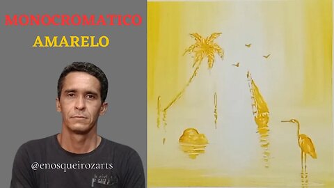 👍Pintura Monocromatico -Amarelo (Tecnica de Pintura Facil)