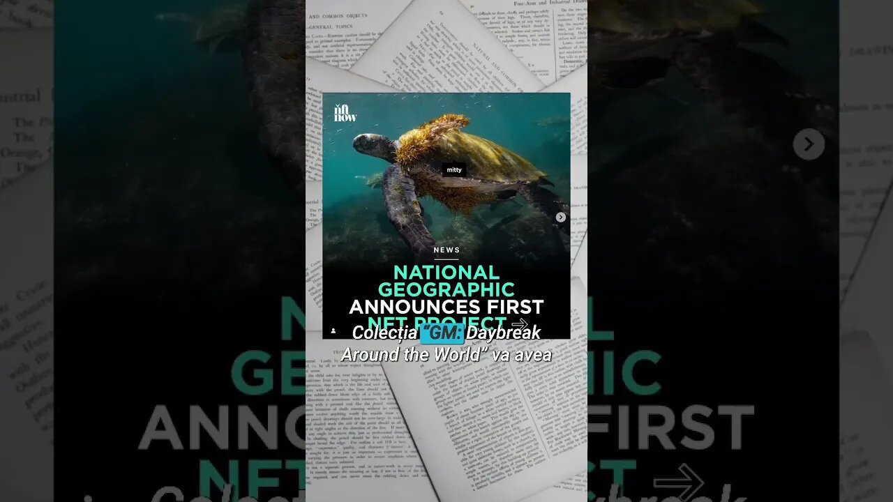 National Geographic trece pe NFT-uri