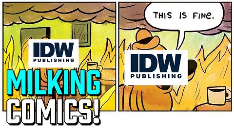 IDW Editors Working TWO JOBS! The Future of Comics is MONEY!