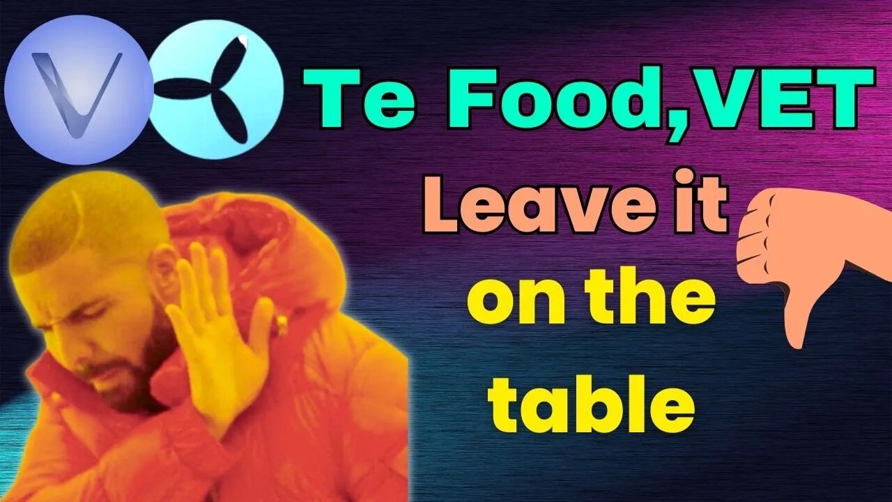 Do not buy VET, Te-Food crypto. Worst crypto investment in 2023!