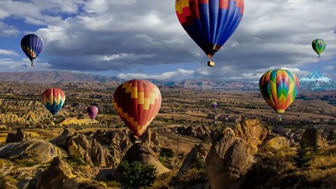 4K Hot Air Balloons Royalty Free Stock Footage Free HD Video No Copyright