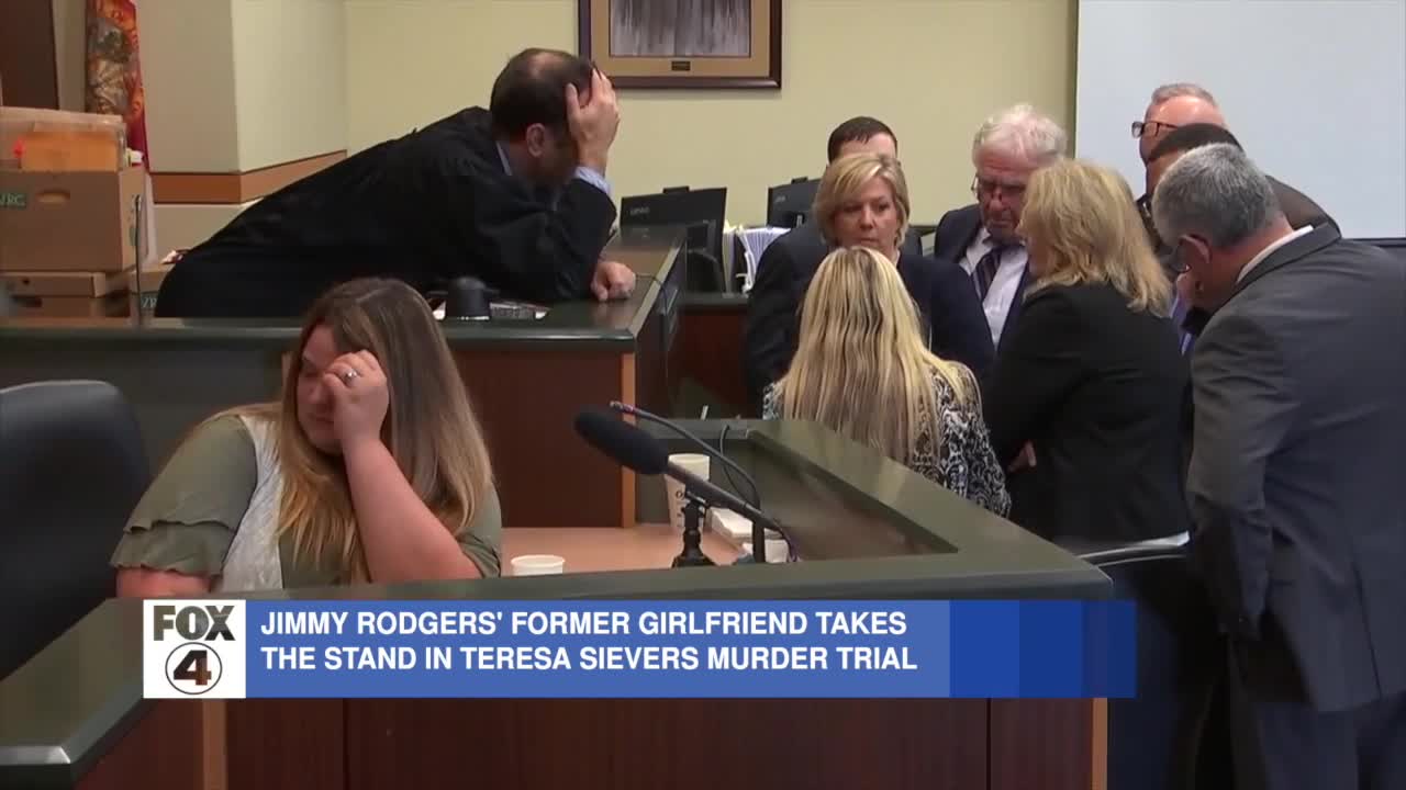 RECAP: Jimmy Rodgers' former girlfriend takes the stand