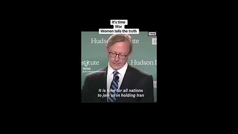 They want war woman tell