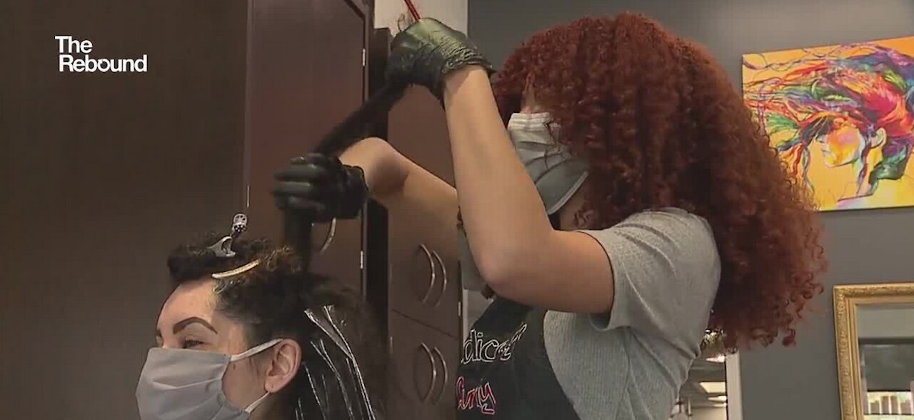 Business booming at Las Vegas specialty salon