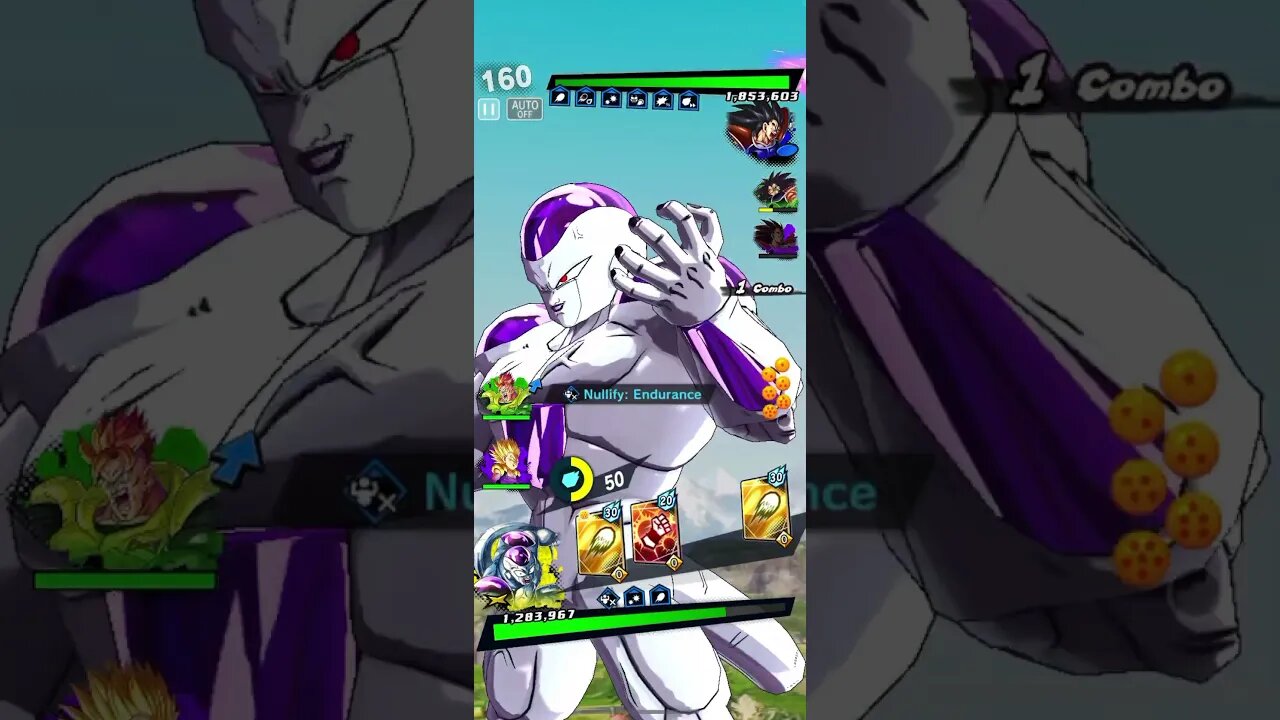 Dragon Ball Legends - Sparking Final Form Frieza: Full Power Death Saucer Gameplay (DBL15-06S)