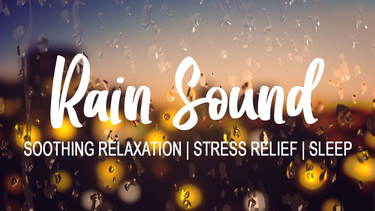 Rain Sound | Sleep within minutes listening to the best relaxing and soothing rain sound.