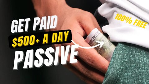 Get PAID $500+ A Day In RECURRING PASSIVE INCOME With 100% Free Traffic, ClickBank