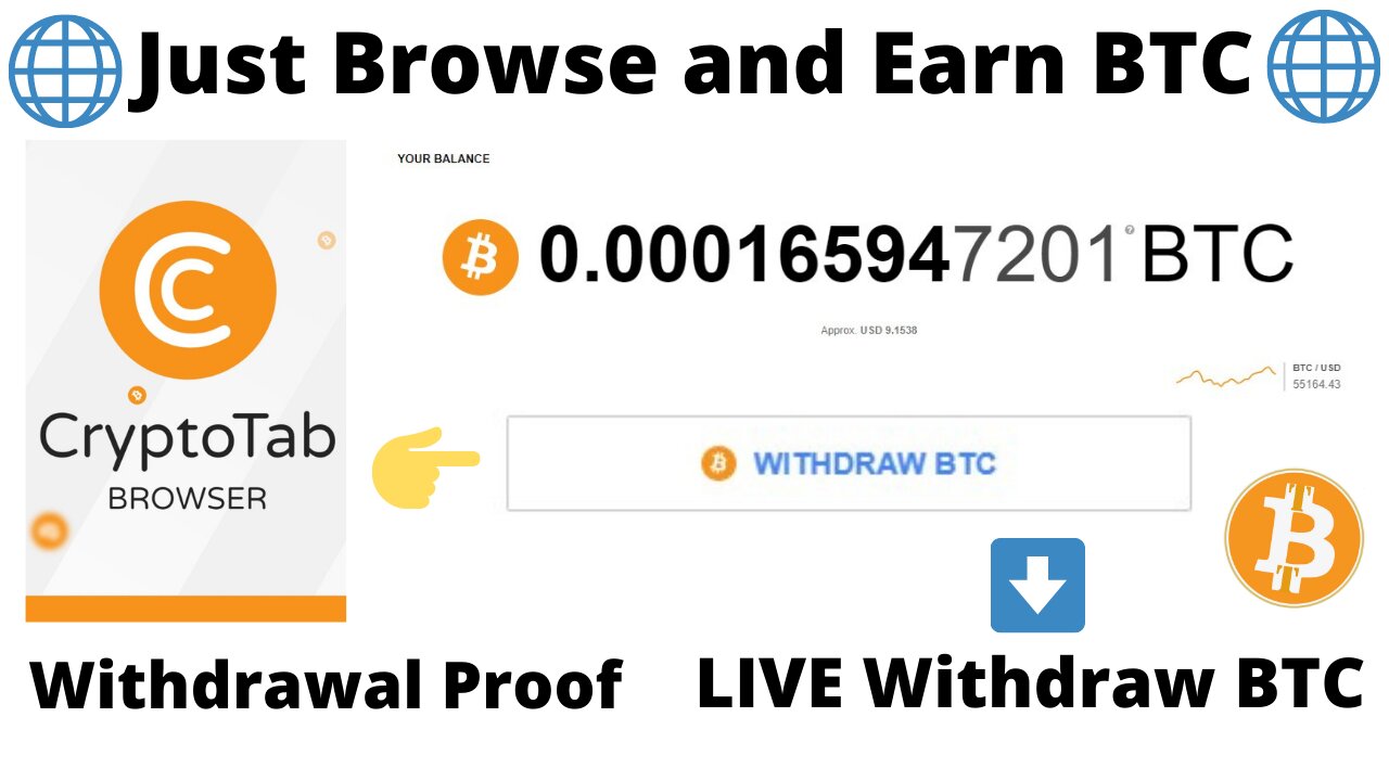 Earn Free Bitcoin | Live Big BTC Withdrawal Proof 2021