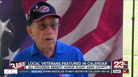 Kern County veterans featured in calendar