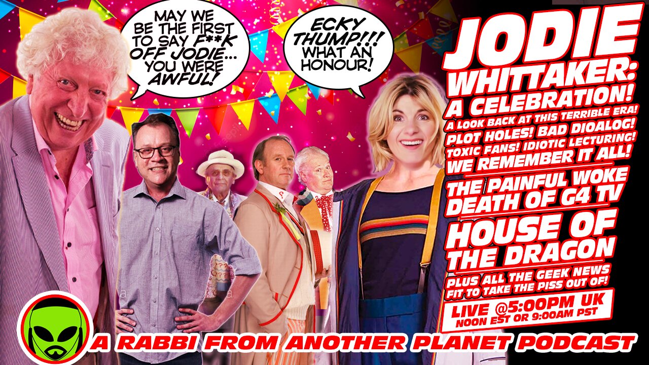 LIVE@5: Doctor Who - a F**K OFF to Jodie!!!