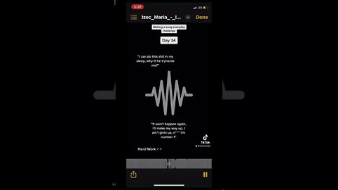 Daily song number 34 “In a Nutshell Freestyle (Prod. @durbas_)” #shorts