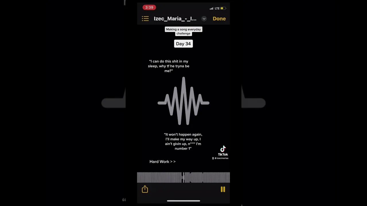 Daily song number 34 “In a Nutshell Freestyle (Prod. @durbas_)” #shorts