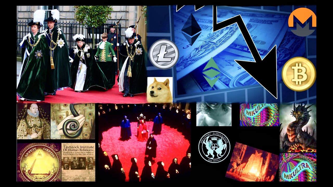 CryptoCurrency Crash Occult Black Nobility Germany Netherlands British Freemasonry Queen Of England