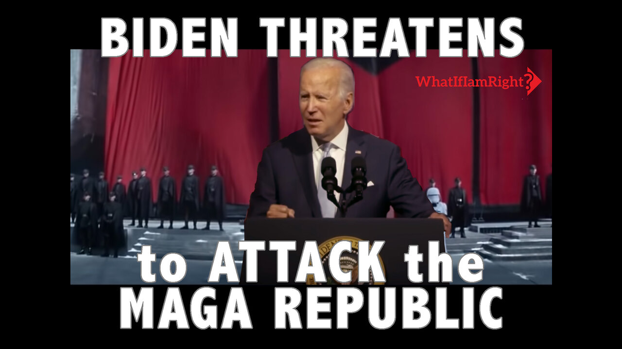 Biden Threatens to Attack the MAGA Republic