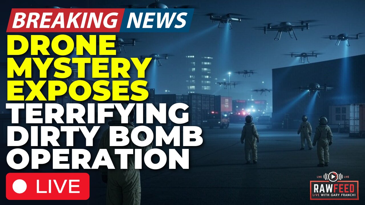 🚨BREAKING LIVE: Mystery Drones Identified! Top Secret Intel LEAKS Agency Hunt For Hidden Dirty Bomb