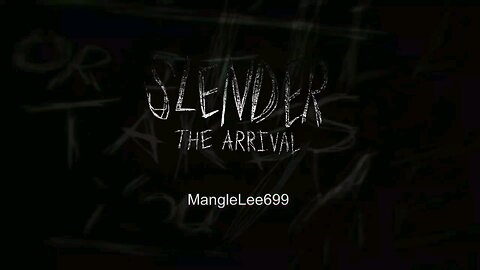 Man thinks he's the big guy on the block: Slender man the arrival