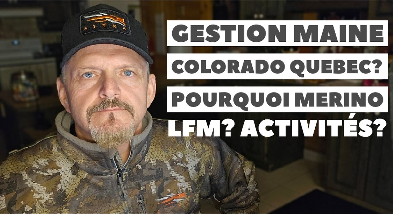 20 dec#1350 Steph Monette ON JASE Gestion Maine ET Colorado? Mérino?