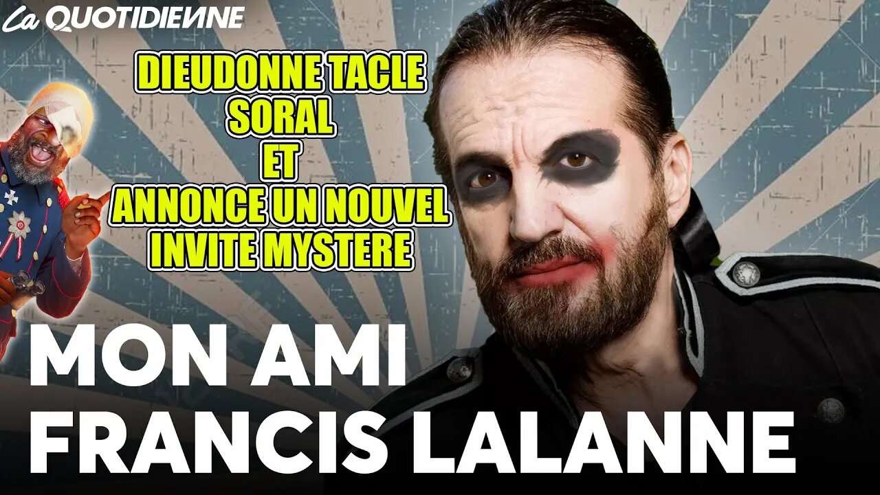 DIEUDO TACLE ALAIN ET ANNONCE UN NOUVEL INVITE MYSTERE avec FRANCIS LALANNE #chrystelcamus