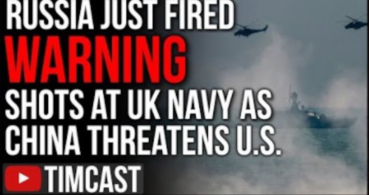 Just in! Russia Fires Warning Shots And Bombs At HMS Defender