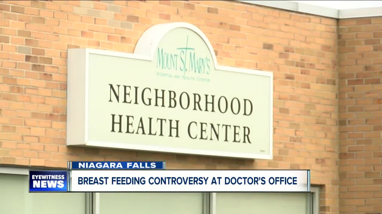 Niagara Falls mom claims she was kicked out of doctor's office while breastfeeding