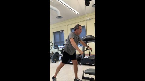 Straight arm press down