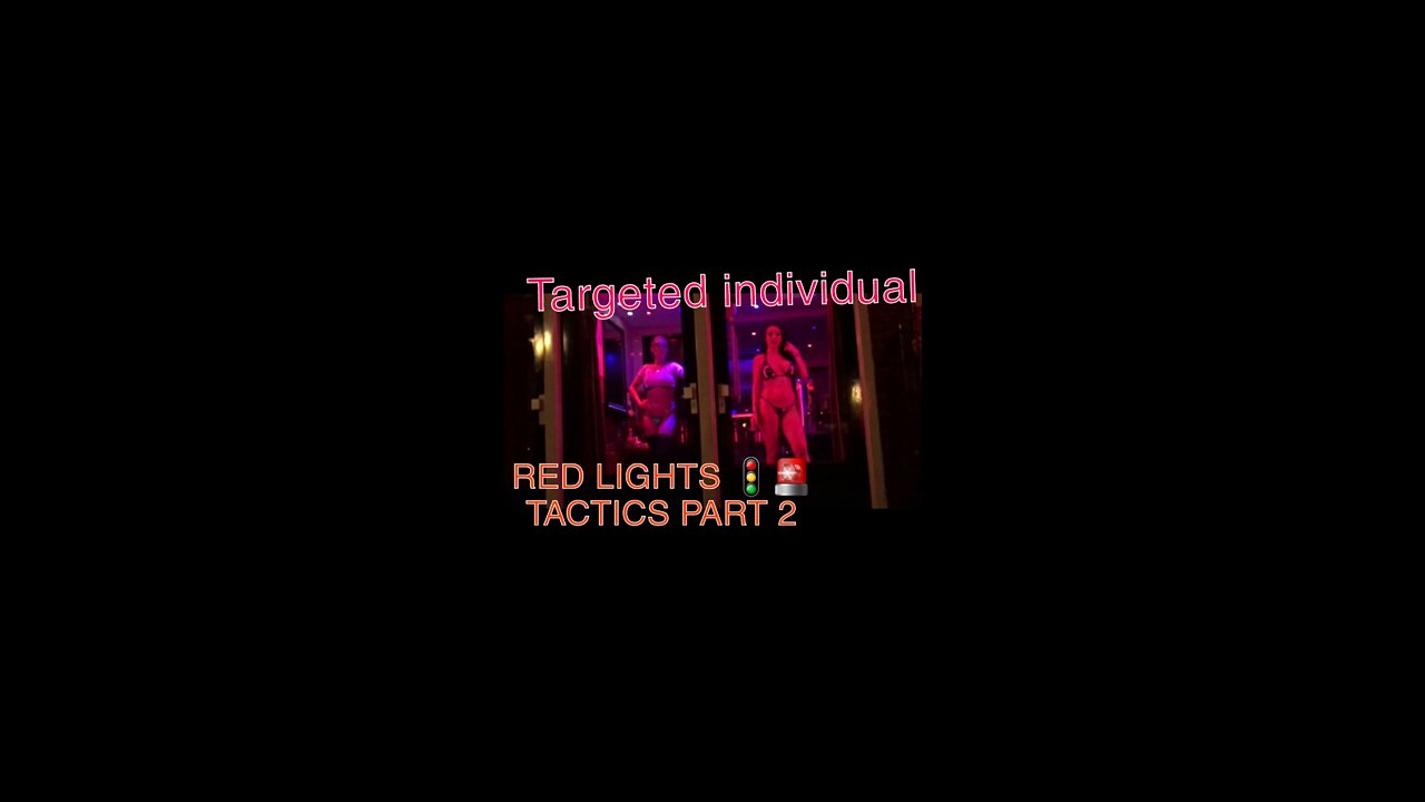 P2: CONSTANT REDLIGHTS🚦TACTIC IS BACK🚨. THEY CONTROL THE TRAFFIC LIGHTS. #targeted #individual