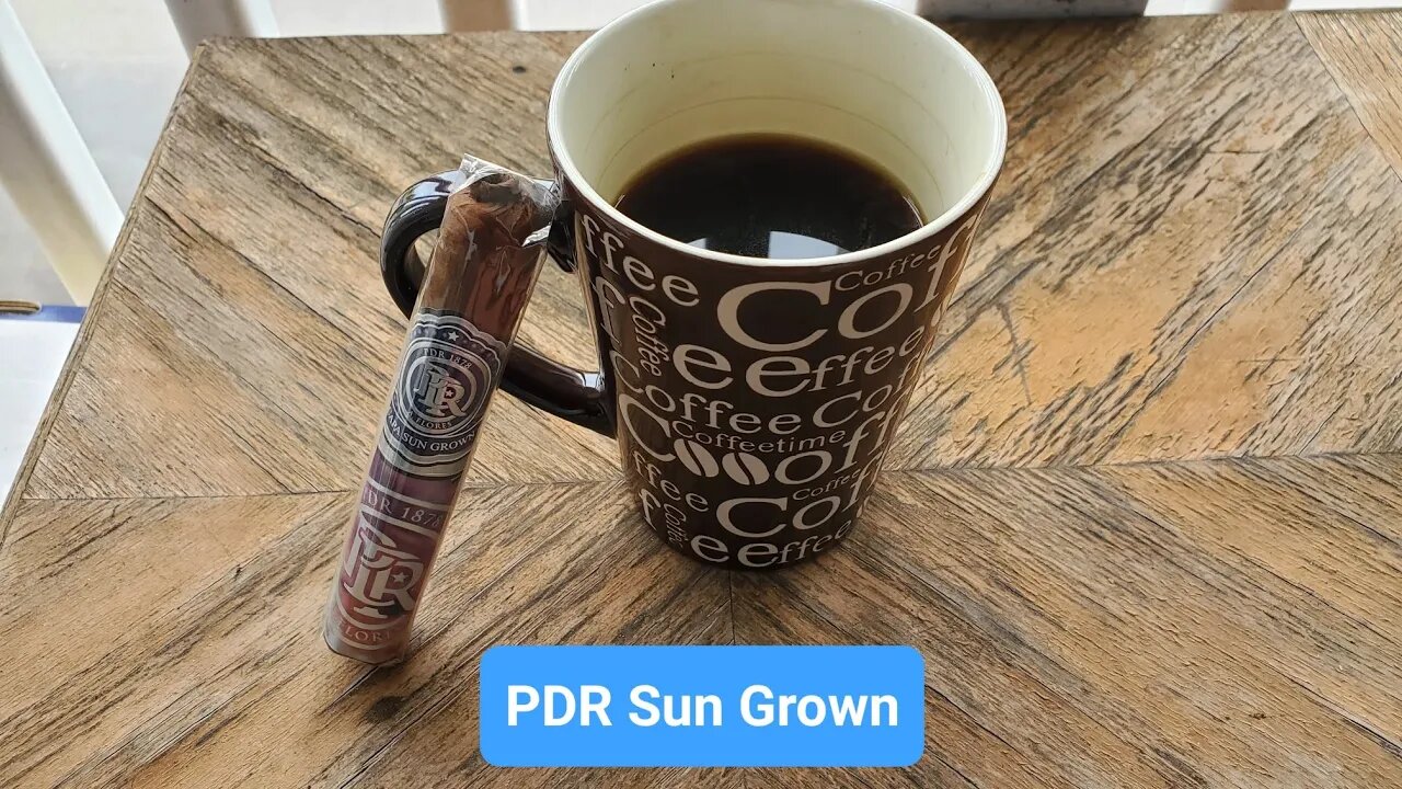 PDR Sun Grown cigar review