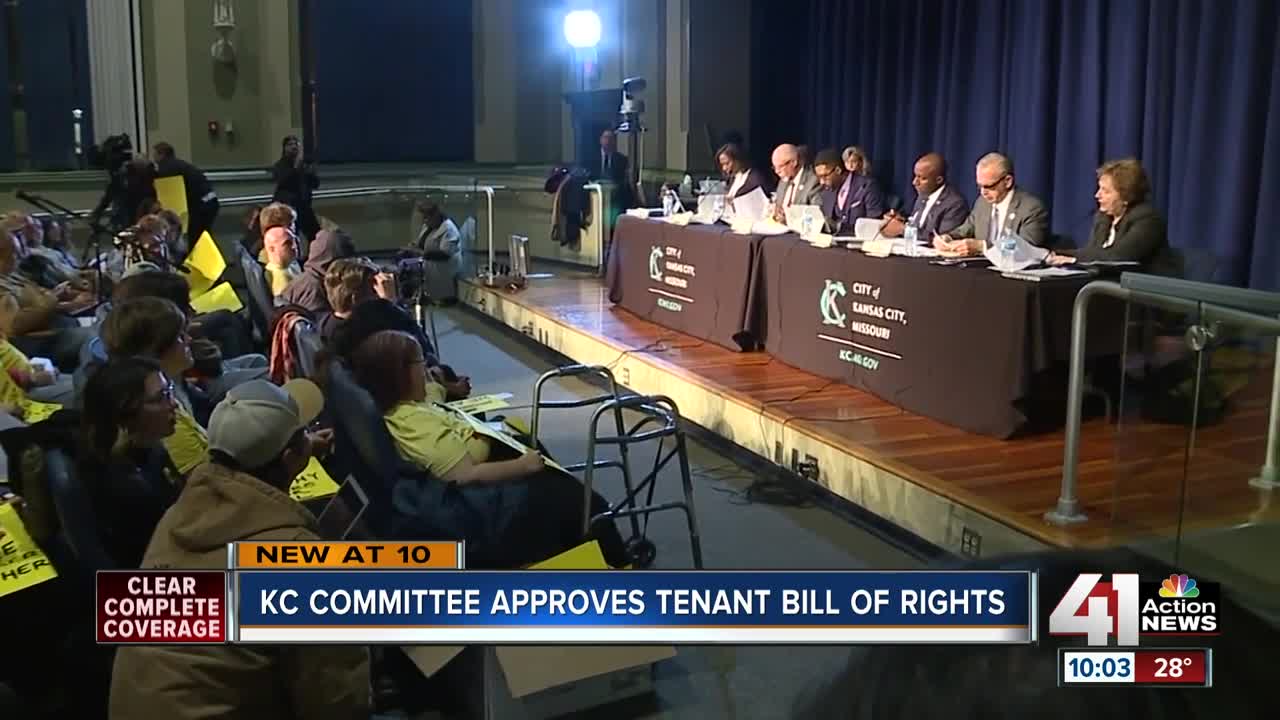 KC committee approves tenant bill of rights