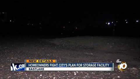 Eastlake homeowners fight city's plans for storage facility