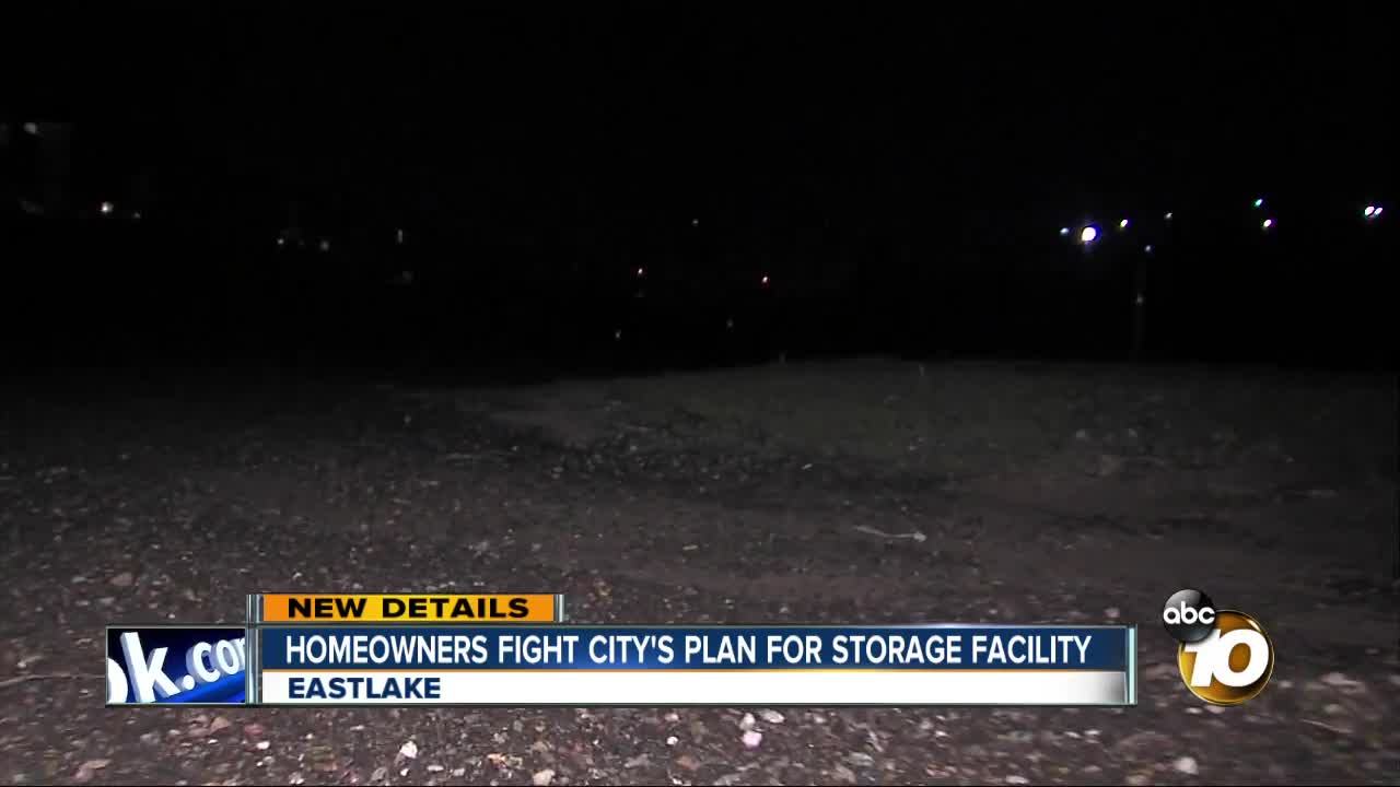 Eastlake homeowners fight city's plans for storage facility