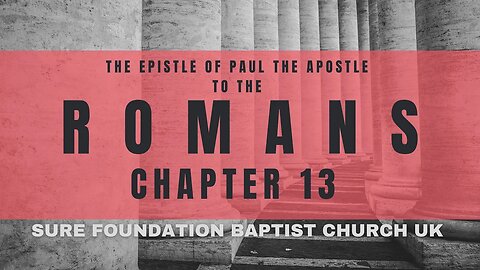 Romans 13 | SFBCUK |