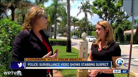 Video released of West Palm Beach stabbing suspect: Police