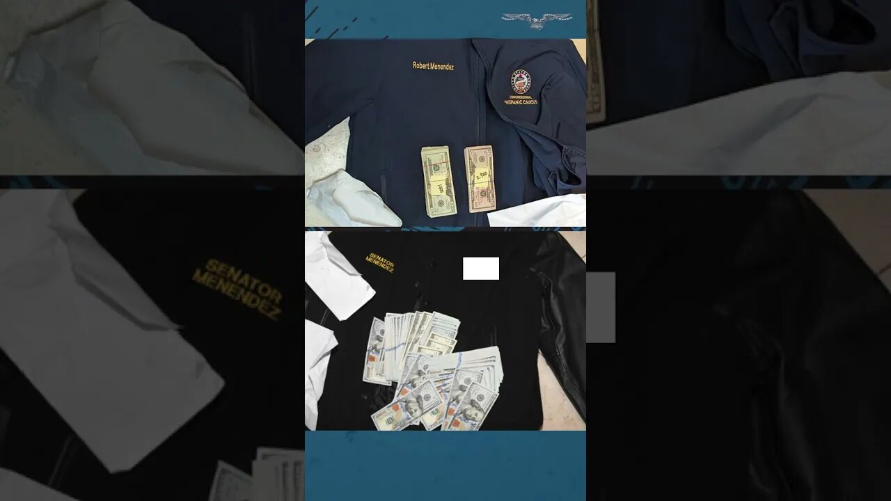 Indictment reveals pictures of gold bars and cash found in Sen. Bob Menendez's possession #shorts