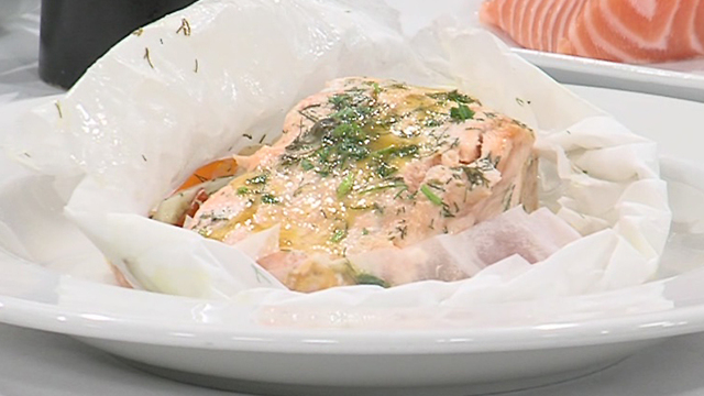 Salmon in parchment paper recipe