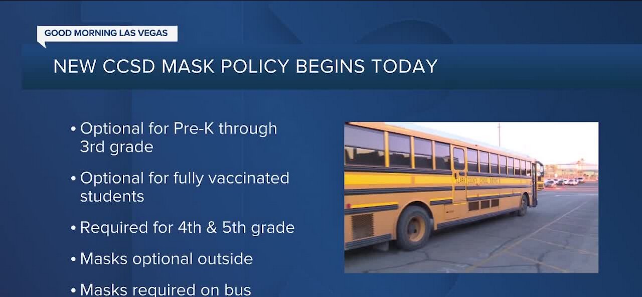 Clark County School District face mask policy changes start June 1