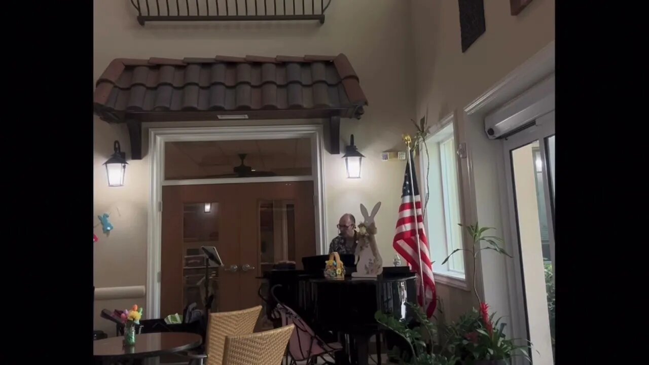 Covering "Personal Jesus" by Depeche Mode, Arranged by Johnny Cash for an Assisted Living Facility