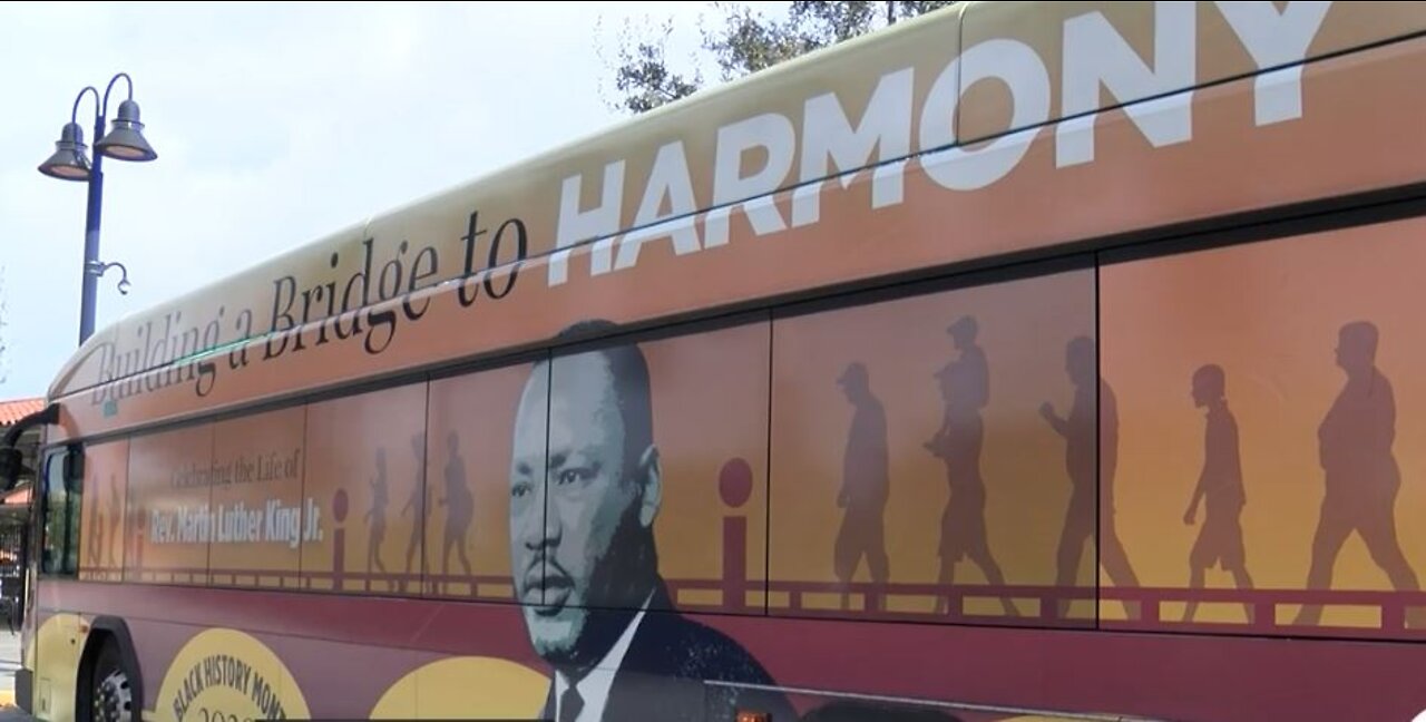 Palm Tran dedicates bus to Black History Month