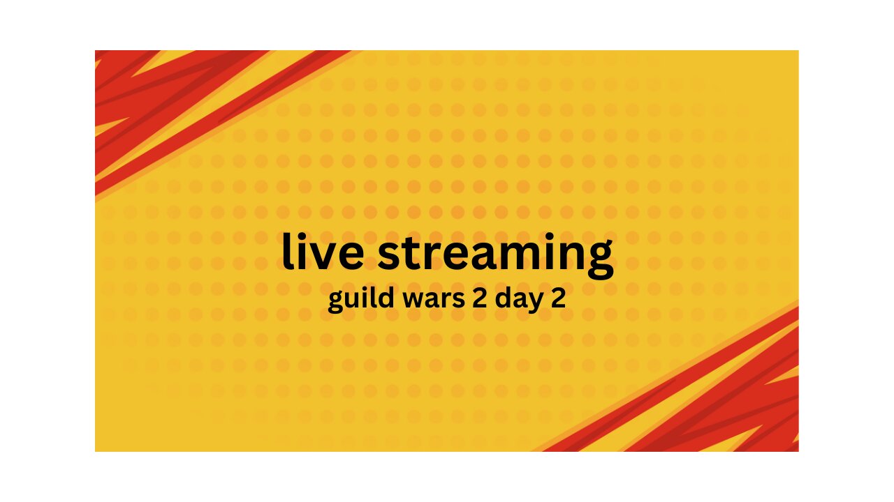 guild wars 2 live day 2 first time playing