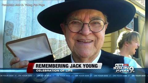 Friends and family celebrate the life of Jack "Black Jack" Young, iconic Tucson icon