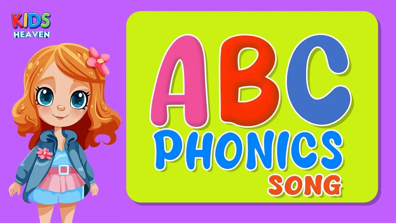 Phonics Song for Toddlers - ABC Song - ABC Alphabet Song for Children - ABC Phonics Song - ABC Songs