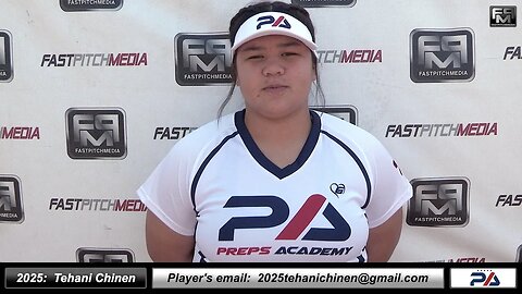 2025 Tehani Chinen 3.7 GPA - First & Third Base Softball Recruiting Skills Video - Preps Academy