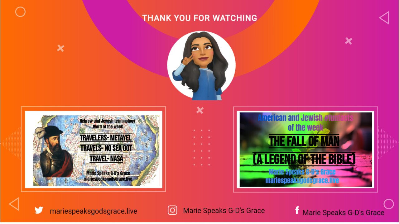 This week on mariespeaksgodsgrace.live