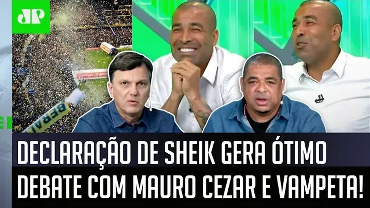 "ISSO que o Sheik FALOU foi..." Declaração GERA ÓTIMO DEBATE antes de Boca Juniors x Corinthians!