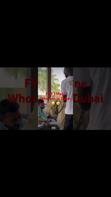 FYB J Mane out in Dubai Whoopin It Hit Different 😂 😆